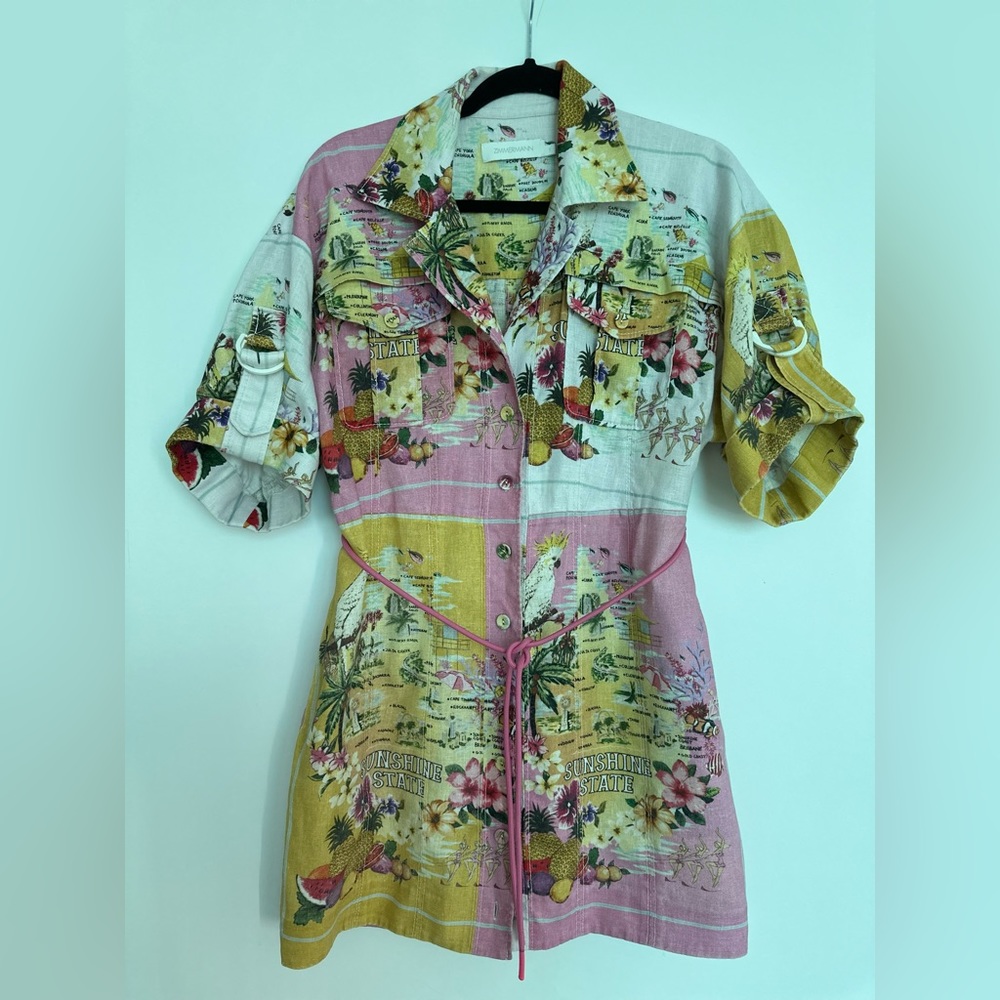 Zimmerman dress “Nina Safari” size 1